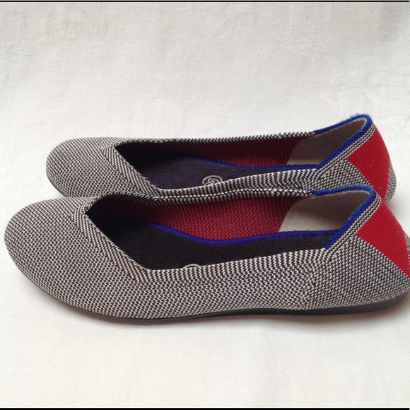 SOLD Limited Edition Cherry Ribbon Rothy’s Flats🍒 - Picture 5 of 7